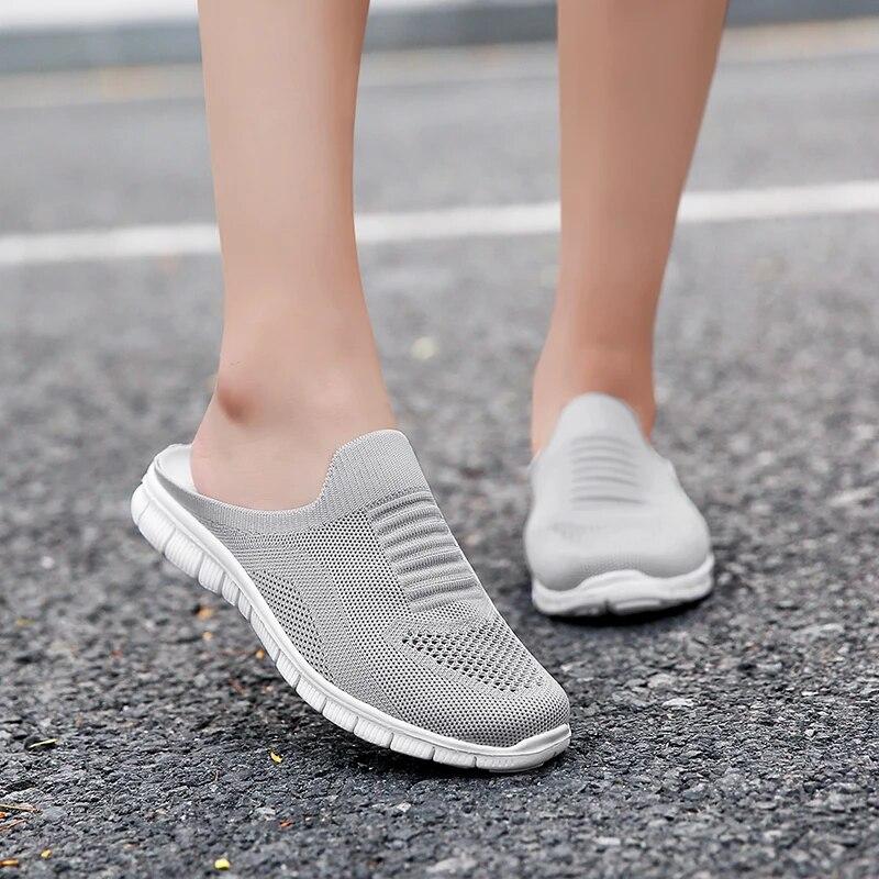 Women Vulcanized Shoes High Quality Shoes for Women 2023 Comfortable Casual Women Slippers Plus Size 42 Walking Flat