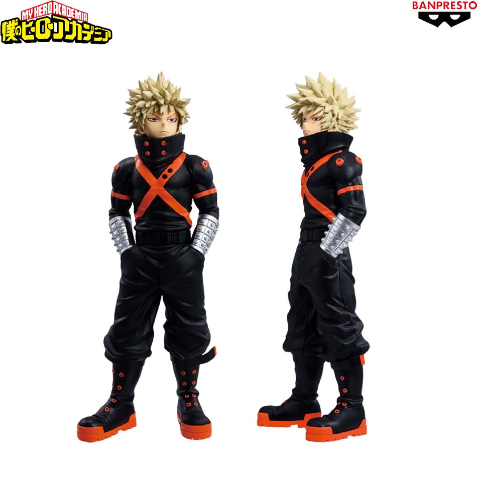 In Stock My Hero Academia Bakugou Katsuki BANPRESTO Original Action Figure Figurine Ornaments pop Holiday Gifts
