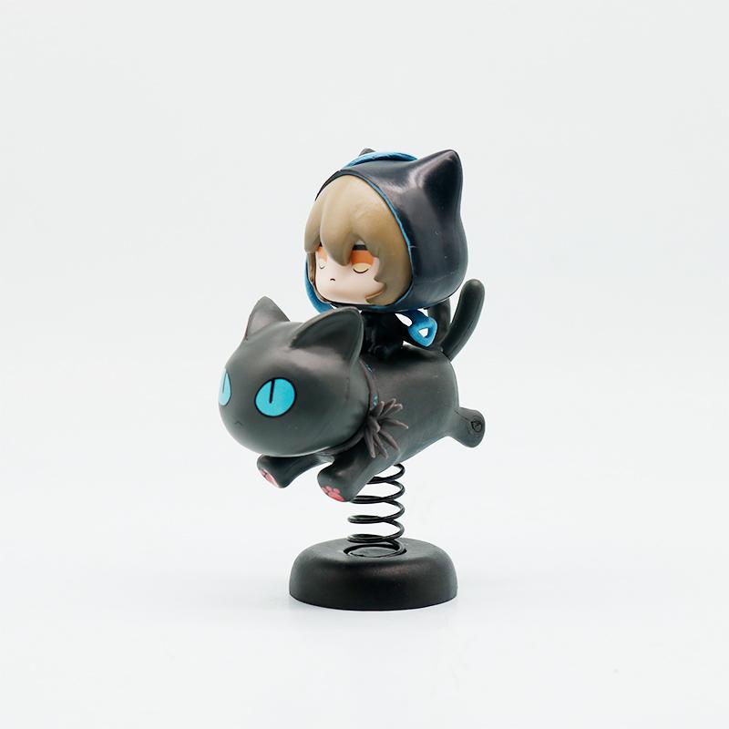 Die Neue 10cm Arknights Phantom Niedliche Version Anime Figur Modell Statue Sammlung Schreibtisch Dekoration Ornament Spielzeug Geschenk Für Fans