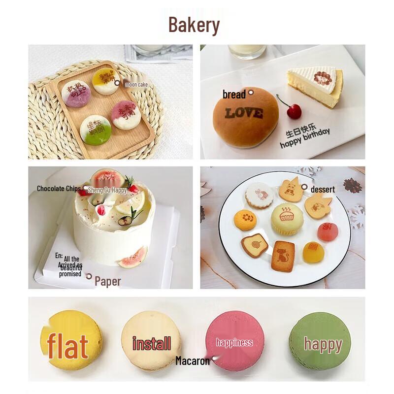 Handheld Edible Ink Food & Coffee Art Printer