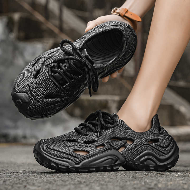 Spring-autumn Non Slip Big Size Men Sandals Slippers Men's Rubber Flip Flops Shoes Sandalo Sneakers Sports Outside Sepatu