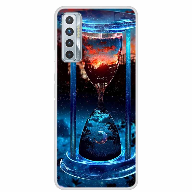 For Tecno Camon 17P Case Luxury Silicone TPU Soft Cover Phone Case For Tecno Camon 17 CG7 CG6 1 7 Coque Shockproof Cartoon Funda