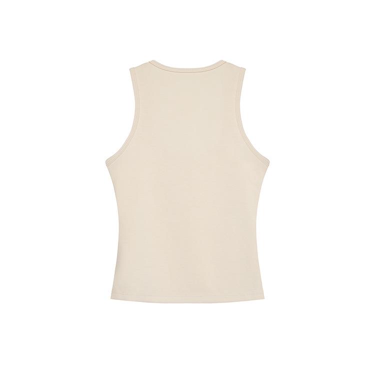 2026 Spring/Summer Women's U-Neck Modal Air Layer Camisole Top