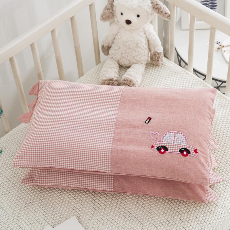 Pure Cotton Cartoon Pillowcase for Kids - Cute, Zippered Cover for Boys & Girls