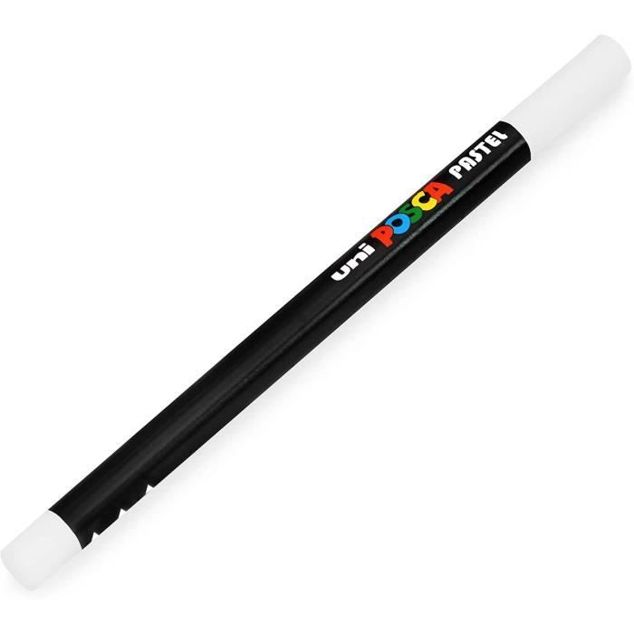 Bâtonnet de pastel - POSCA - KPA100 - Couleur Blanc - Mixte - Pour Adultes