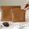 Portable Waterproof Snap Pouch for Makeup, Chargers, Earphones, and Straighteners