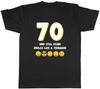 Funny 70th Birthday Unisexs TShirt 70 Seventy Still Using Emojis Unisex Tee Gift