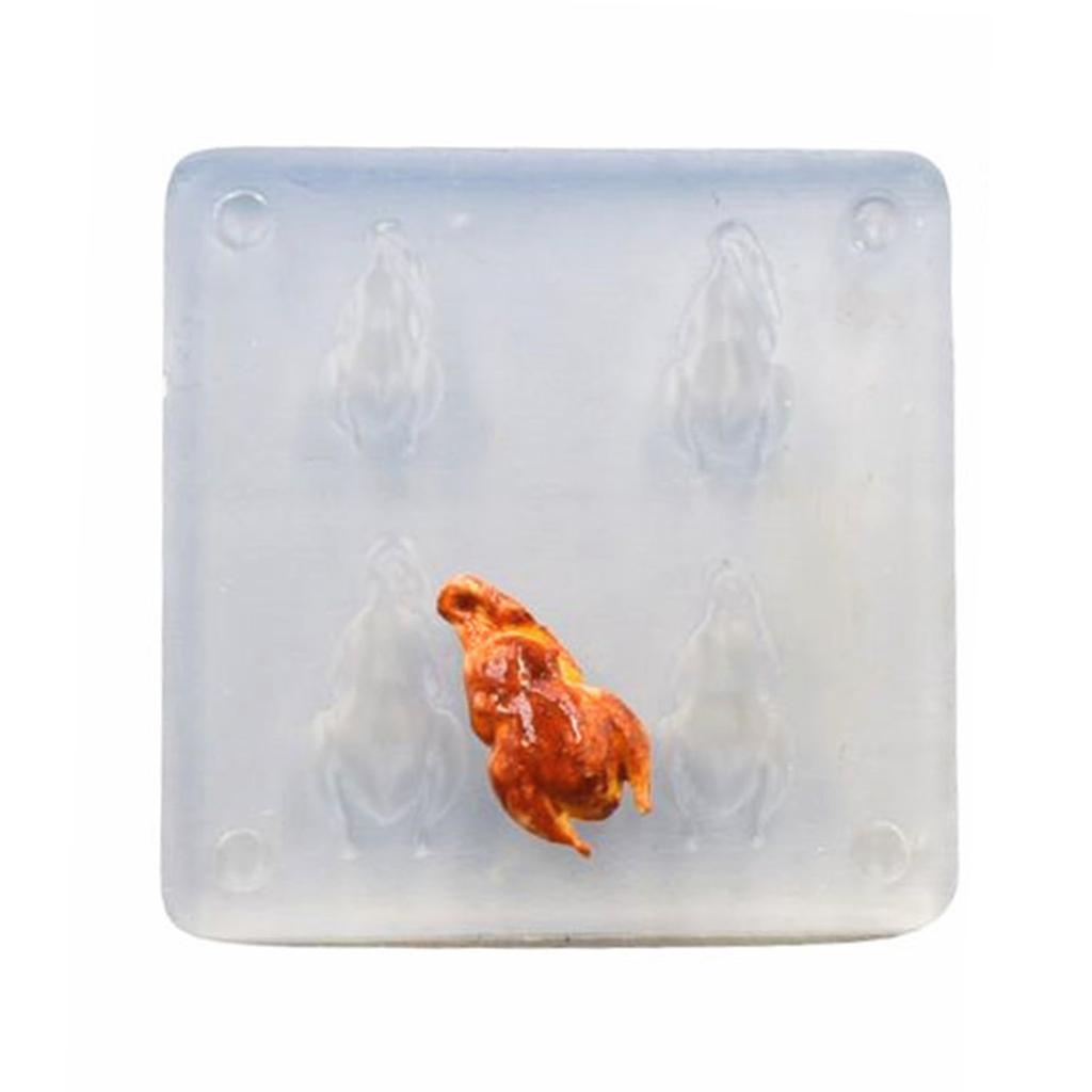 Silicone Mold 3D Duck Shaped Silicone Molds DIY Jelly Shots Gum Paste Fondant Pudding Soap Handmade Decorations Mould