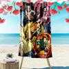 Demon Slayer Anime Print Beach Towel, Large Soft Quick Dry Towel for Beach Camping Swimming