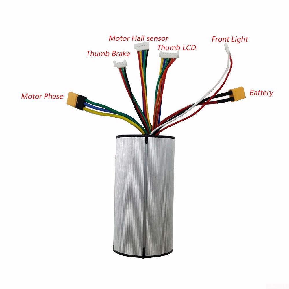 Electric For Scooter Parts Set Controller E-Bike Fiber
