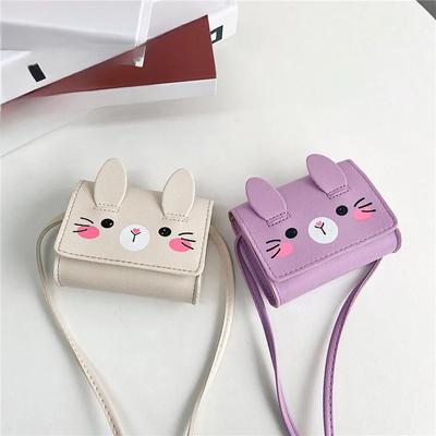 New Shoulder Bag Cute Rabbit Girls Small Crossbody Bags Cartoon Kids Boys Mini Coin Purse Handbags Children'S Accessories