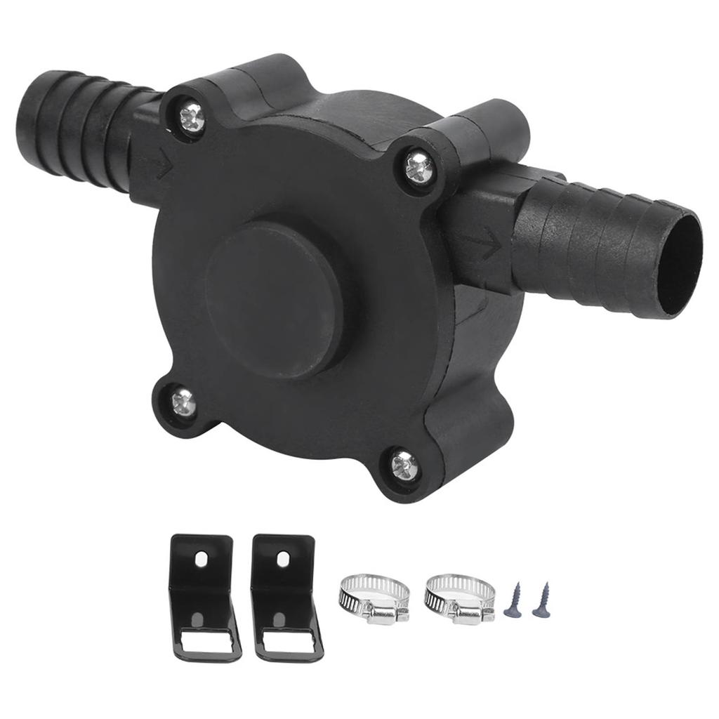 Hand Electric Drill Pump Self Priming Fluid Water Transfer Mini Portable Centrifugal Pump