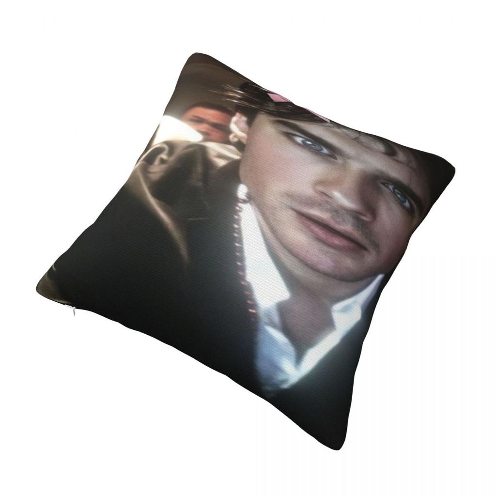 Damon Salvatore Printed Pillowcases Cushion Cover Throw Pillow Cover Warm Home Decoration Zipper Multi Size