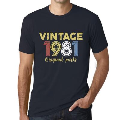 Herren Vintage Grafik T-Shirt 1981
