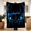 How to Train Your Dragon Print Blanket - Soft & Comfortable, for Bedroom, Travel, Sofa, Home Decoration - Birthday Christmas Gift for Friend