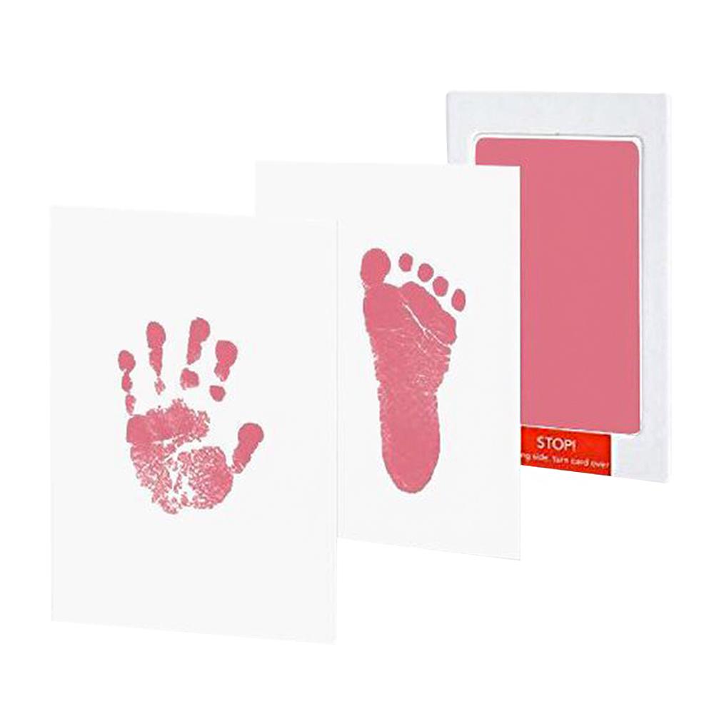 Baby Hand And Foot Print Mud Imprint Creative Tool Clay Casting Ornament Gift