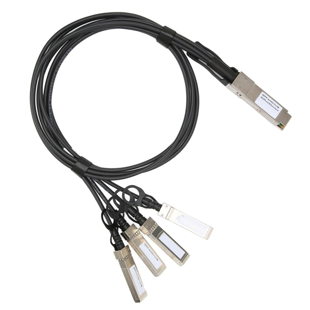 40G QSFP Cable High Speed Good Heat Dissipation High Performance Chips 1M QSFP+ To 4 SFP+ 40G Cable for Extreme for
