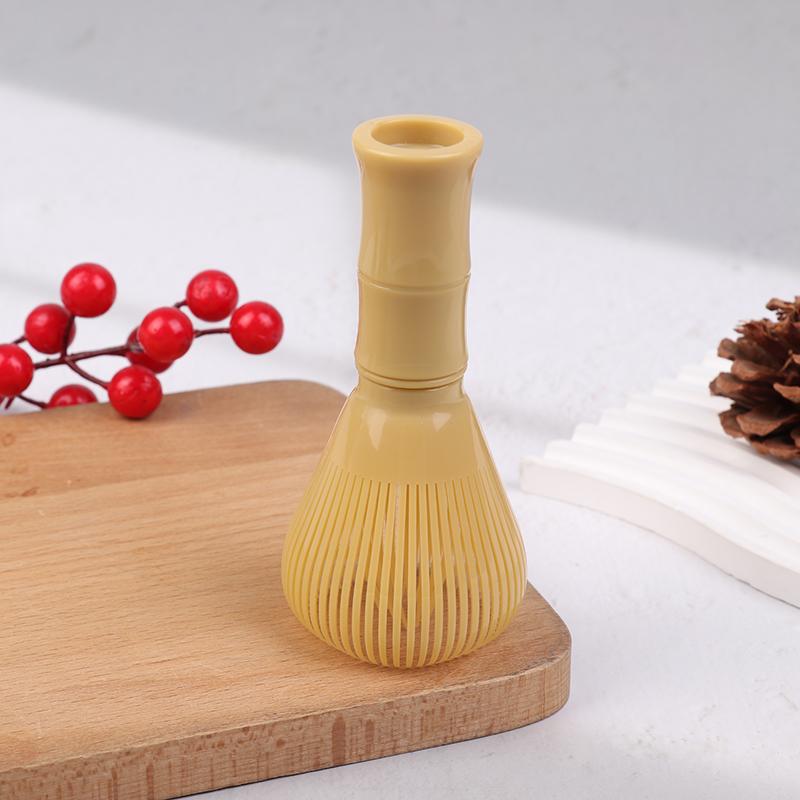 Harpiks Matcha japansk Chasen-børsteverktøy for Matcha grønn te-pulver Gjenbrukbart pulvervisp Tradisjonell Matcha-rører tetøy