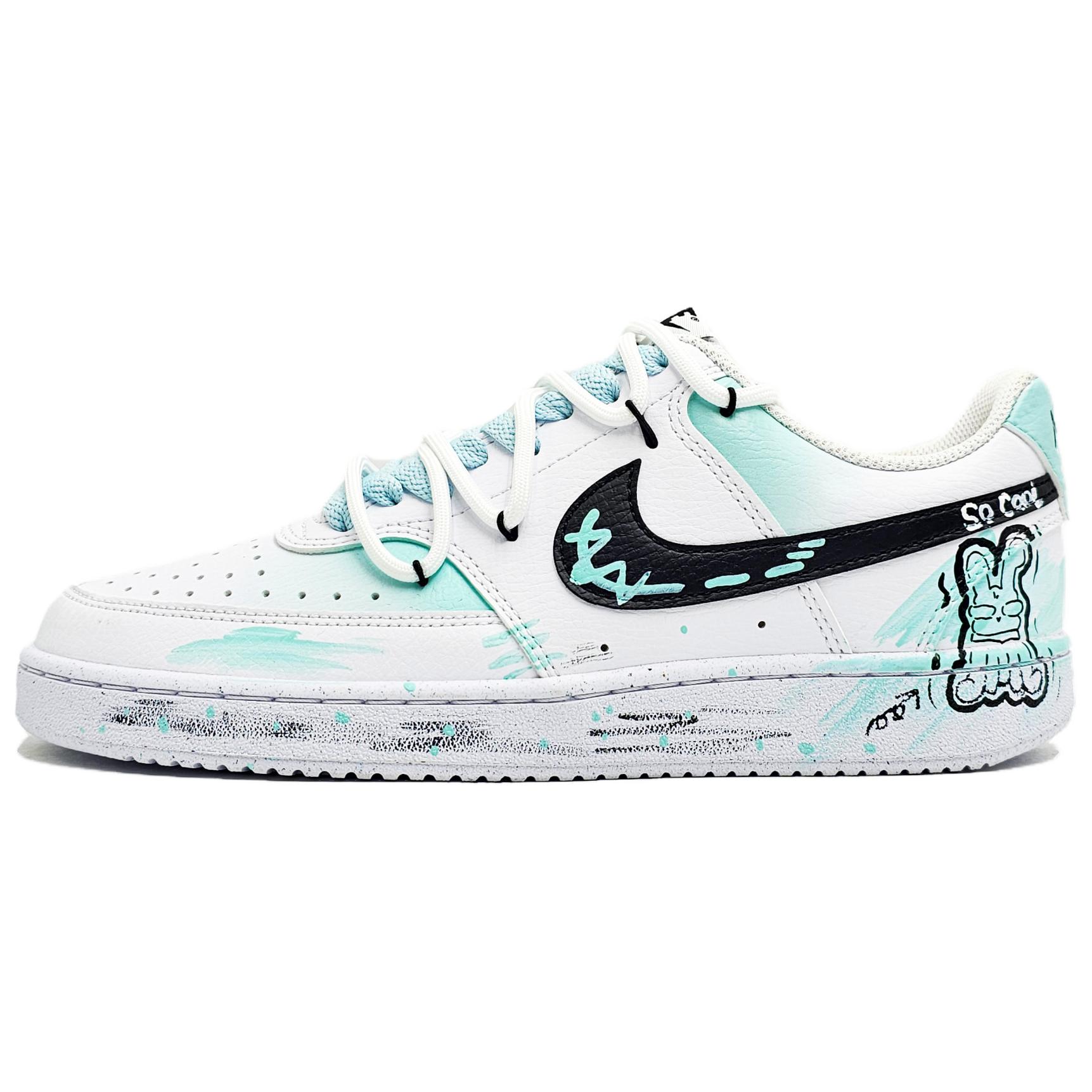 

Nike Court Vision 1 Low top Skateboard Shoes Men s Lime Green DH2987-101(Team145-) 44.5