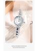 Gedi Luxury Mother-Daughter Mother-of-Pearl Quartz Watch with Alloy Bracelet – Waterproof and Exquisite Design