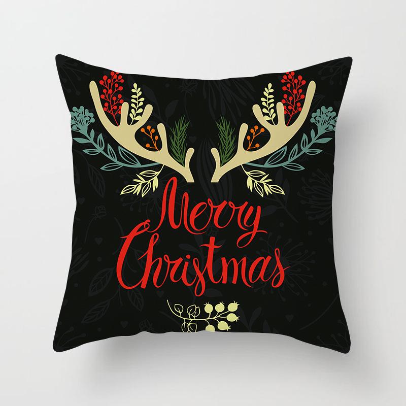 Home Furnishings Christmas Simple Sofa Pillow Cases