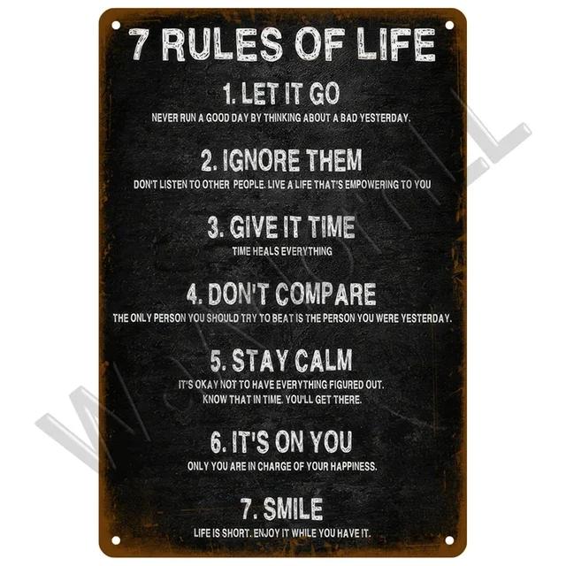 Vintage Retro Warning Tin Signs  Metal Caution Sign for Cafe Club Man Cave Pub Home Bars Coffee Shop  Wall Decor Art for Home