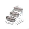 Fruit Bowl Dried Dish Multipurpose Home Decorative Organizer Serving Snack Plate for