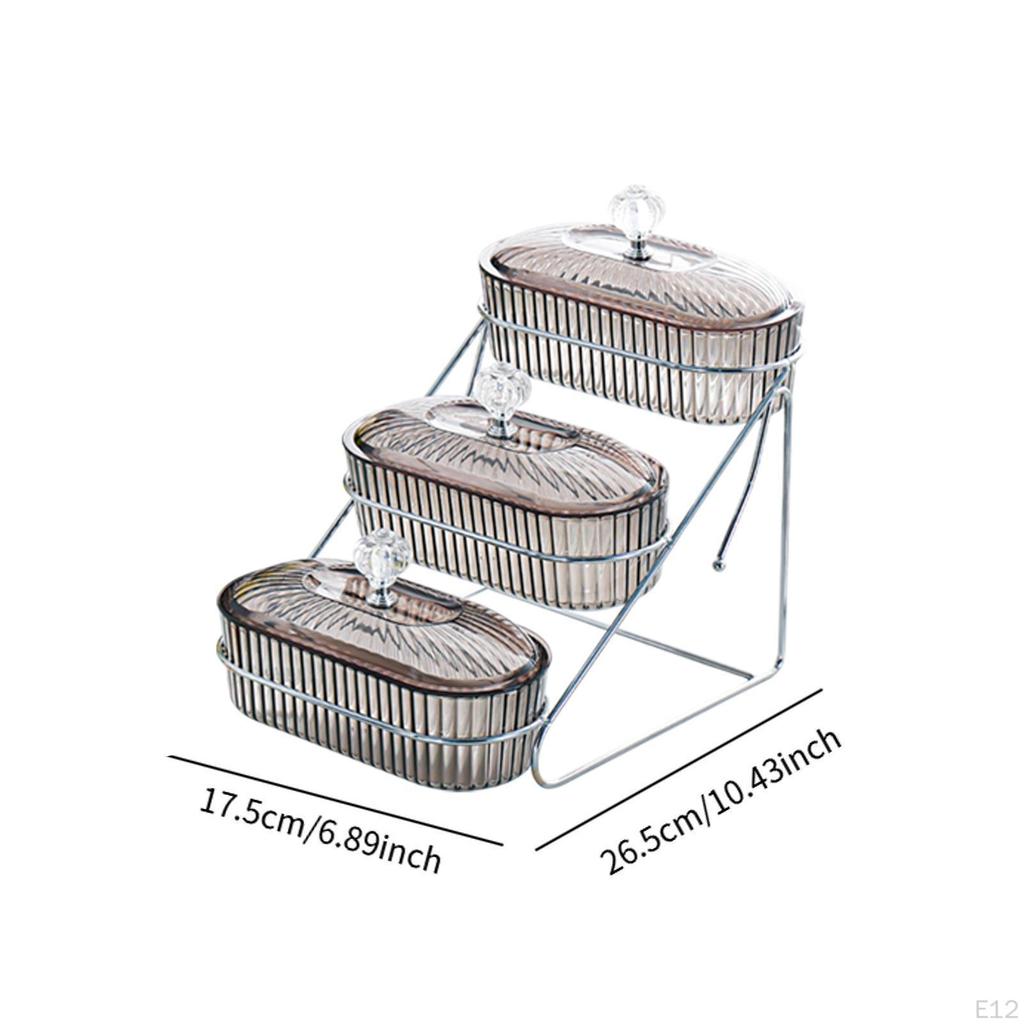Fruit Bowl Dried Dish Multipurpose Home Decorative Organizer Serving Snack Plate for