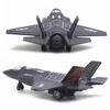 Großes Legierungs-Rückzieh-F-35 Kampfjet-Modell Musik LED Flugzeug
