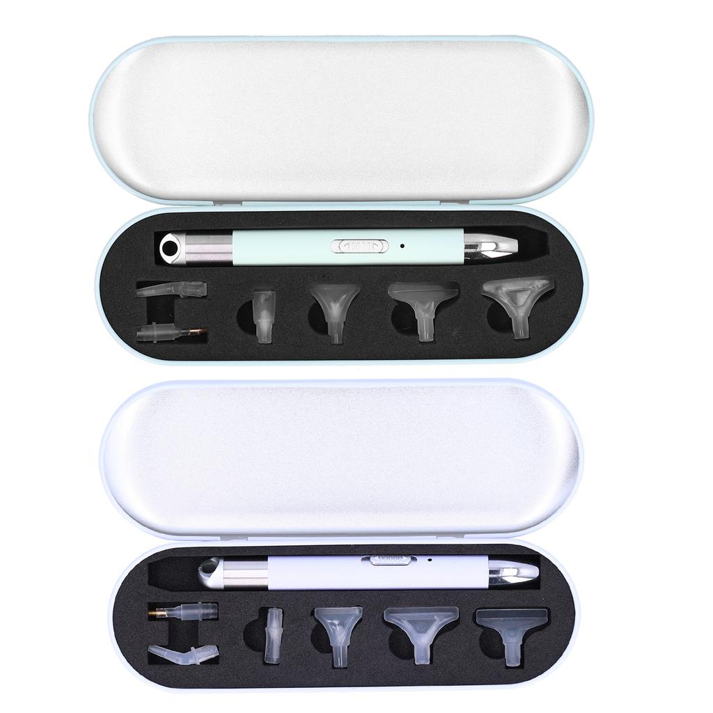 Drill Pen Luminous USB Chargable Cross Stitch Applique Diamond Painting Tool with Storage Box