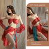 Sexy Lingerie Super Fire Multicolor Erotic Lingerie  Fabric Sexy Women's Fun Underwear Fishing Net Pudding Trouser Leg Ring Neck Ring Mesh