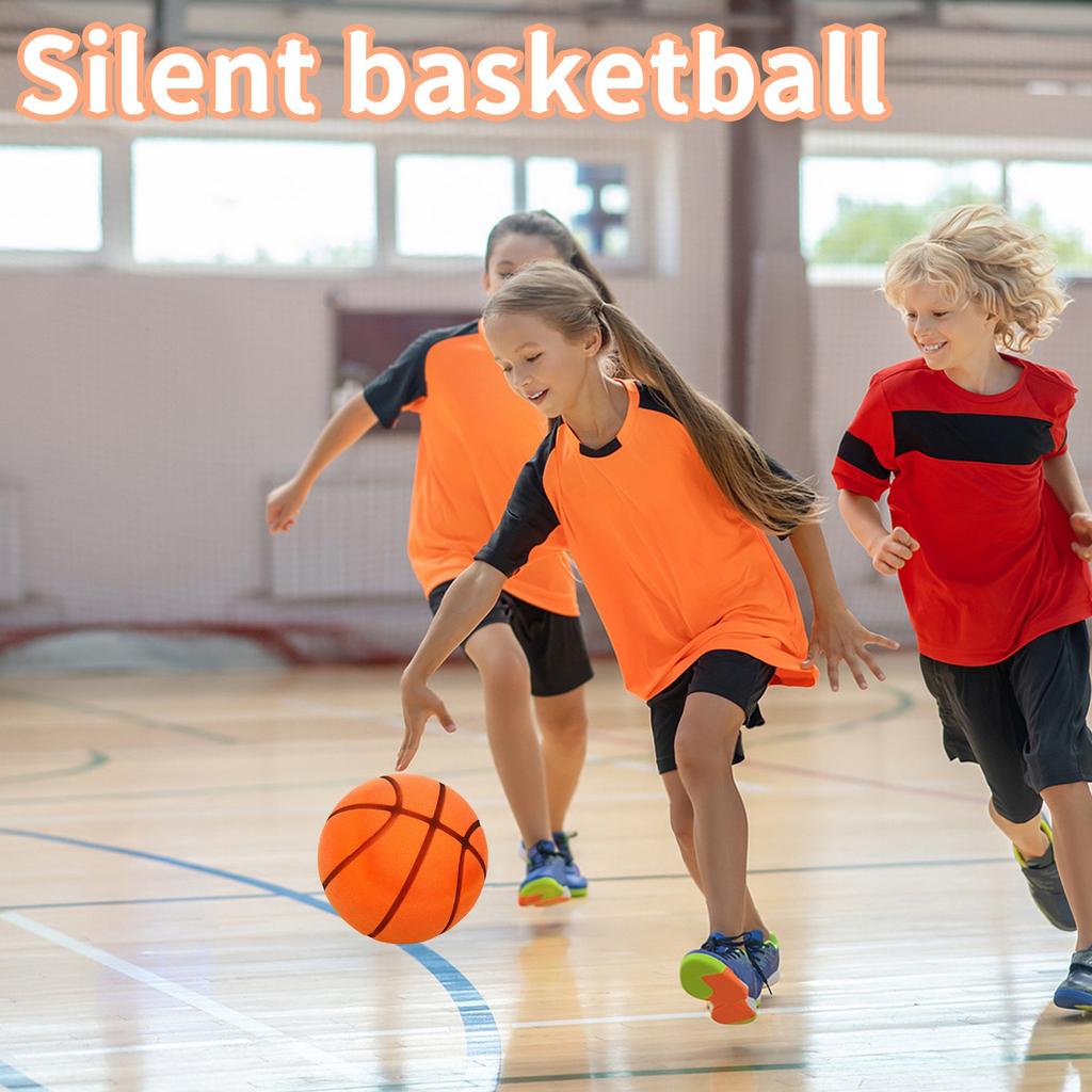 Silent Basketball-Size 3 Upgrade Dribble Dream Silent Basketball, Silent Basketball Dribbling Basketball No Noise, Foam Basketball