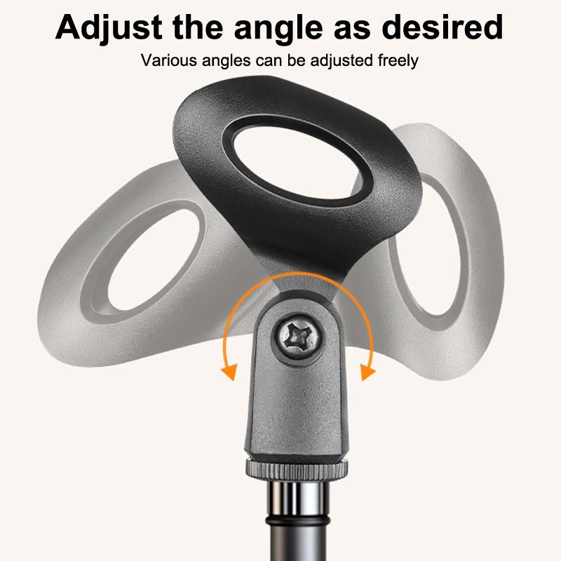 Supporto Treppiede A Braccio Per Microfono 1,7 2,1M Staffa Treppiede Per Microfono Bracci Trasversali Da 66Cm Con Clip E Supporto Per Telefono Per Iphone Samsung Xiaomi