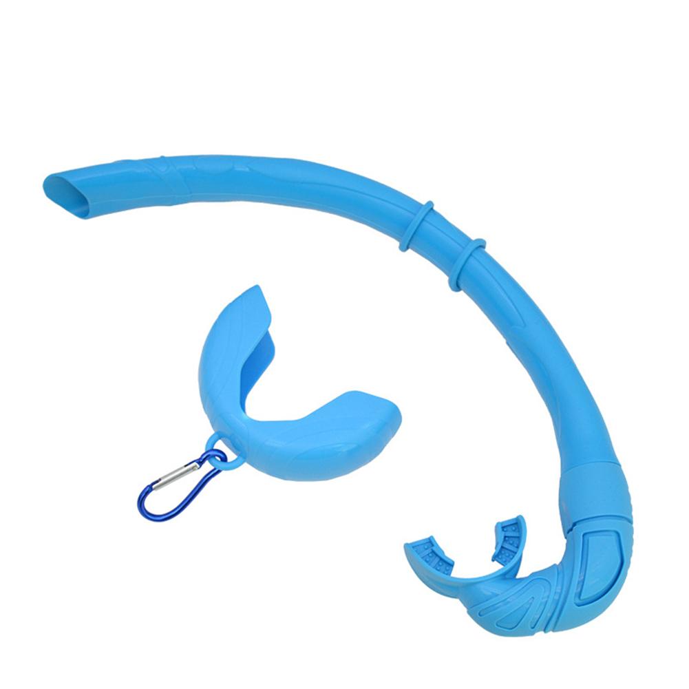 Kolip Freediving Snorkel Silicone Flexible Roll Up Snorkel Set With Compact Storage Case For Outdoor Scuba Diving