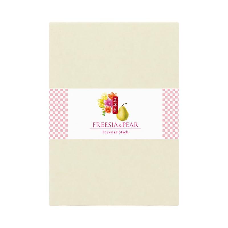 

Shinpeiko Special Selection 5-inch Incense Sticks, 100g, Freesia & Pear, Value Pack