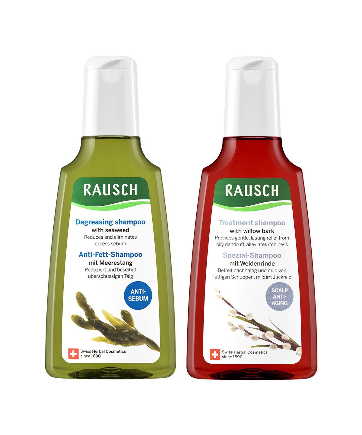 Seaweed Shampoo 200ml + Willow Bark Treatment Shampoo 200ml