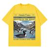 Heißer Rivalität Dummer Kanadischer Wolf Vogel Lustiges Meme T-Shirt Herren Damen Harajuku T-Shirts Kurzarm Locker Freizeit T-Shirts Oberteile