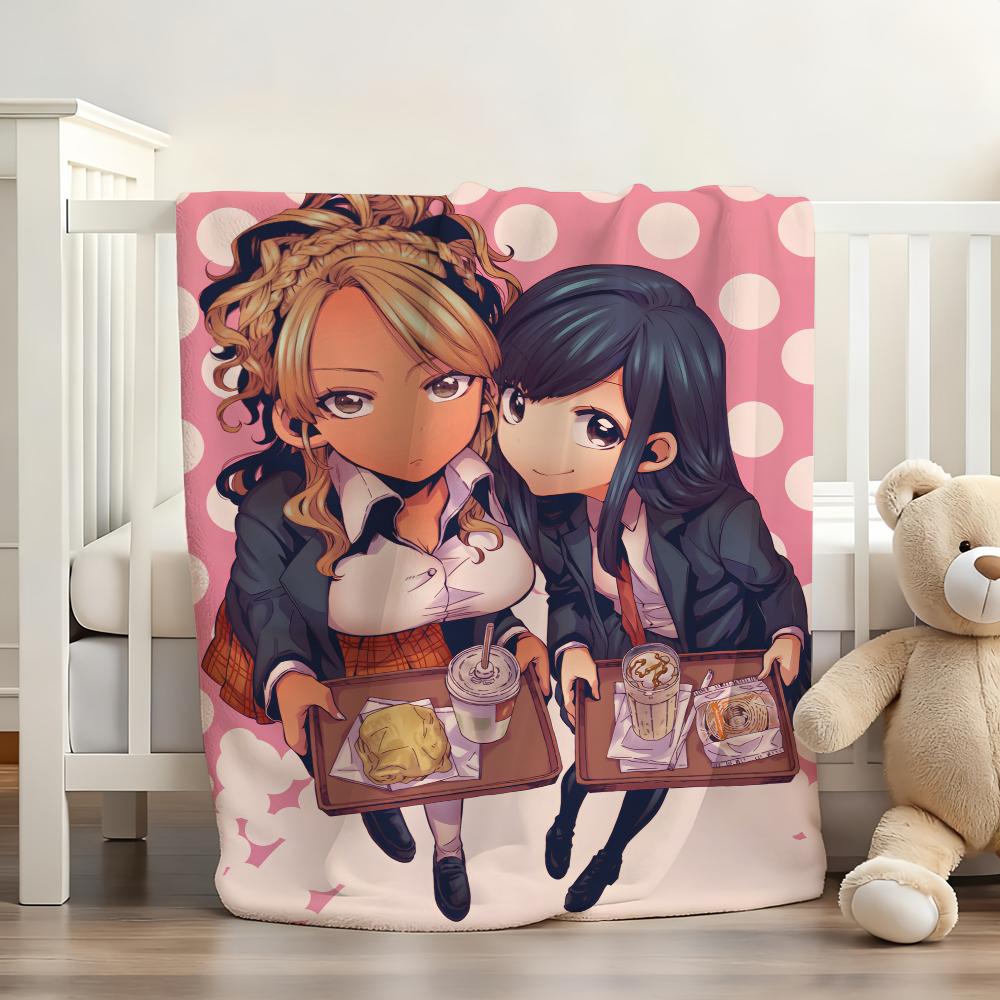 Anime See you tomorrow at the food court Blanket Soft and Skin Friendly For Couch Bed Napping Bedspread All Seasons Comforter
