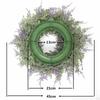 Lavender Wreath " Artificial for Front Door Wall Window Party Decor, Indoor/Outdoor Use