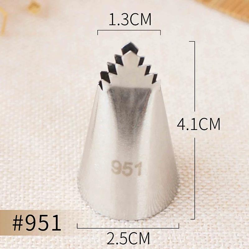 #95#951#113 Rose Leaves Nozzles Icing Piping Nozzles For Decorating Cakes Cupcake Pastry Tips Cake Decorating Tools Cream Nozzle