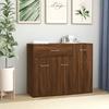 815368 vidaXL Buffet Brown Oak 88x30x70 Cm Engineered Wood