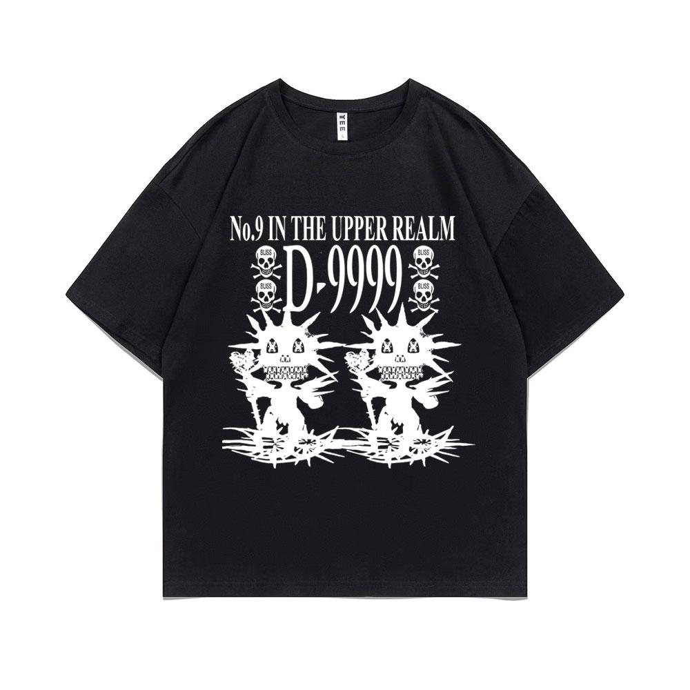 Maglietta Stampa Album Bladee Edizione Limitata Magliette Vintage Drain Gang Manica Corta Uomo Hip Hop Rock Magliette Uomo Donna Casual Maglietta Larga