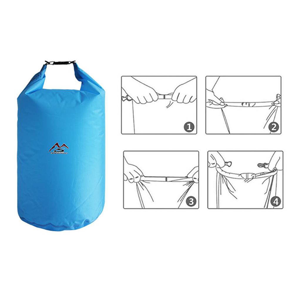 5L/10L/20L/40L Ultra Light Waterproof Bag Outdoor Drift Bag Waterproof Bucket Waterproof Bag