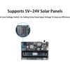 Solar Power Manager Module Solar Energy HAT for 5V-24V Solar Panel Supports Solar Panel or USB Port Battery Charging