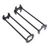 2Pcs Basin Wrench Steel Lightweight Easy Operating Under Sink Faucet Plumbers Wrench for RV Yacht