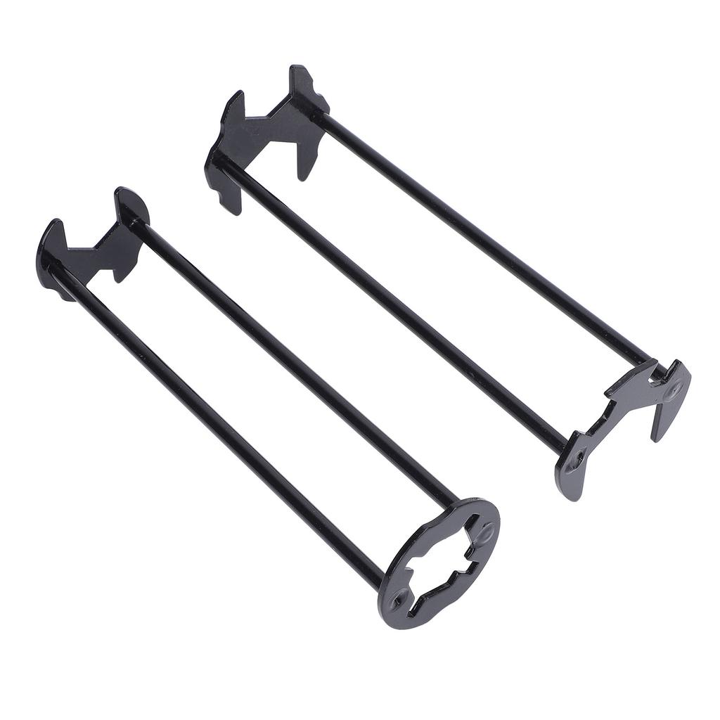 2Pcs Basin Wrench Steel Lightweight Easy Operating Under Sink Faucet Plumbers Wrench for RV Yacht