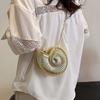 PVC Conch Bag Creative Crossbody Bag Trendy Shell Shoulder Bag  Girls