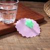 Anti-Dust Silicone Cup Lids Cartoon Cup Sealed Lid Cold/Heat Resistant Sealing Coffee Lid Caps for Coffee Beer Mug Wine Glass