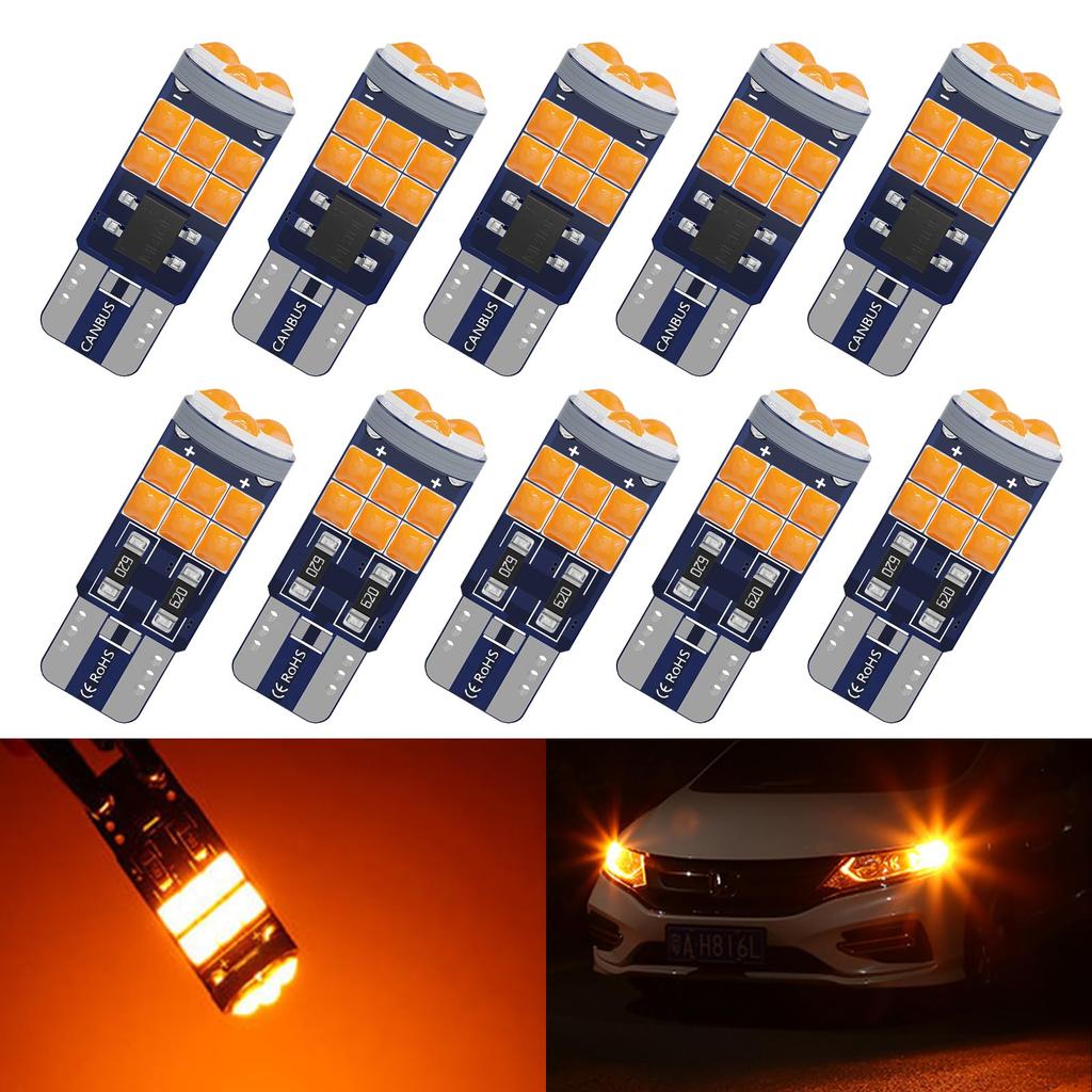 GZRUICA T10 LED Bulb Position Lamp, License Plate Lamp, Room Lamp, Explosive Light, Non-Polarity,