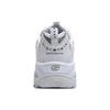 Skechers Zapatillas DLites 1.0 Panda Tendencia Deportiva Retro Versátiles Suela Gruesa Aumentan la Altura Caña Baja Zapatos Casuales Zapatillas de Mujer Plata Blanco 11979-WSL